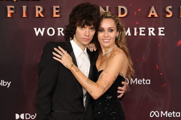 miley cyrus sparks maxx morando engagement rumors with ring on left finger 692ee97ae92b2