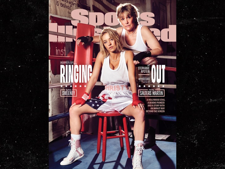 Sydney Sweeney și Christy Martin pe coperta revistei 1 sydney sweeney on sports illustrated cover with christy martin 69383b4605e80