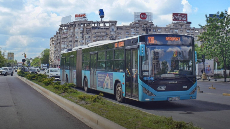 Reorganizare transport public Aeroport Otopeni, începând de luni 1 transportul public din zona aeroportului otopeni va fi reorganizat incepand de luni autobuzele 100 si 442 vor circula pe o artera noua 693695b481325