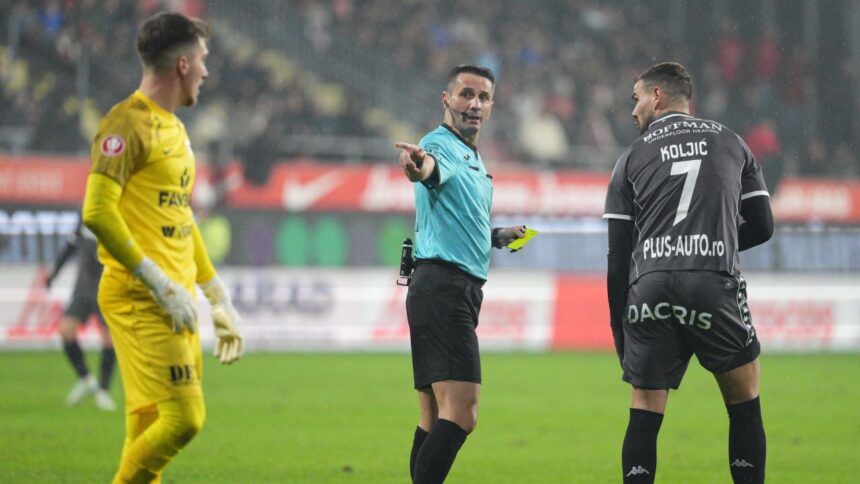 Arbitrajul UTA - Rapid 1-2, contestat pentru penalty-uri 1 arbitrajul din uta rapid 1 2 criticat nu poti sa dai asemenea penalty 69789710c92fe
