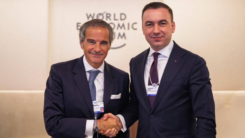 Bogdan Ivan, discuții cu șeful AIEA despre energia nucleară 1 bogdan ivan discutii cu seful aiea la davos mesajul ministrului energiei energia nucleara nu este o dezbatere teoretica 6971b27381b36