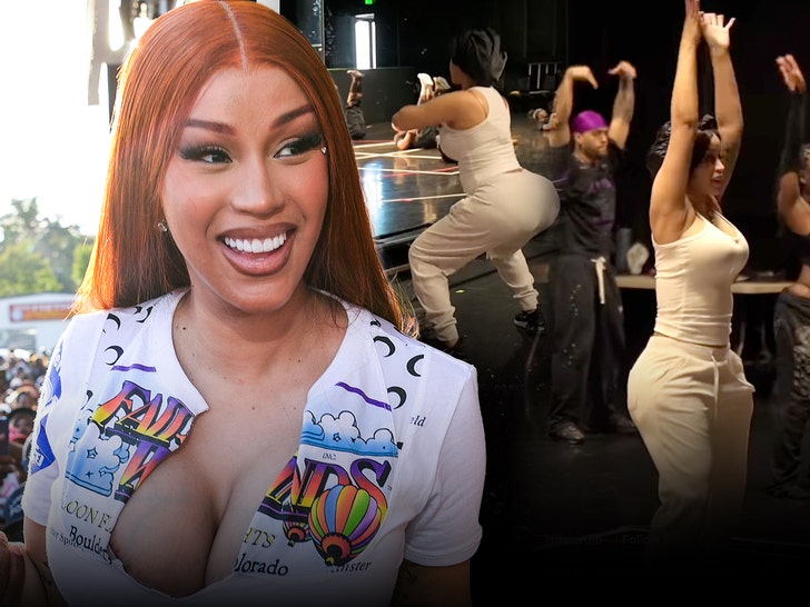 Cardi B se pregătește pentru turneu în repetiții 1 cardi b gets ready for tour in new behind the scenes rehearsal footage 6966498d53c00