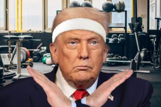 donald trump says exercise is boring would rather golf 69571233edb31