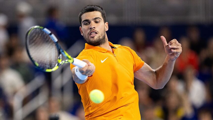 Sinner și Alcaraz câștigă sume mari la Seul 1 galerie foto jackpot pentru sinner si alcaraz la seul primii doi tenismeni ai planetei au castigat sume ridicole pentru un meci amical 69673a326be36