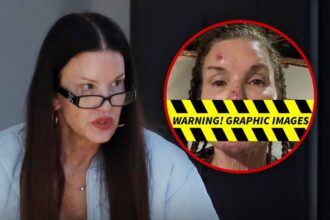 janice dickinson spotted after sharing alleged injuries from reality show fall 696c361a7ce0e