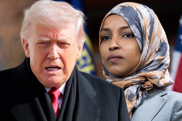 trump says rep ilhan omar had herself sprayed in minneapolis attack 697a1bdd585e2