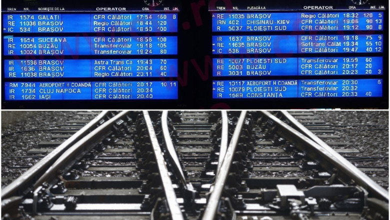 Întârzieri la trenuri în Gara de Nord din cauza cablurilor tăiate 1 video gara de nord intarzieri cu orele ale trenurilor dupa ce cablurile de semnalizare au fost taiate cfr anunta reluarea circulatiei 695f3d3c98f96