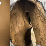 crater urias in asfalt pe dn 56a drobeta turnu severin calafat se circula cu restrictii 6981df955ebff