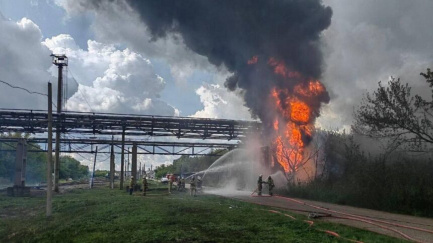 razboi in ucraina ziua 1166 atac cu drona provoaca incendiu la o rafinarie din sudul rusiei live text 69a2a40a048a5