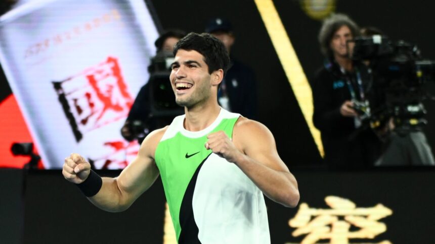 Alcaraz învinge pe Djokovic; reacții din Spania 1 spaniolii au reactionat imediat dupa ce alcaraz l a invins pe novak djokovic la melbourne nimeni nu reusise asta pana acum 697f51655d2b6