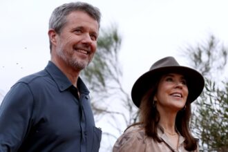 danish royals frederik and mary begin six day australia tour with visit to rain soaked red centre 69b63e1477c4e