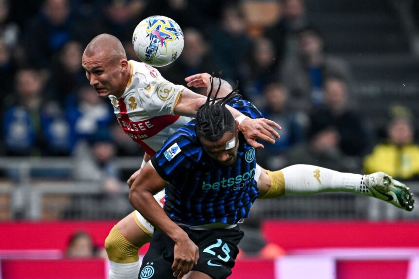 Inter conduce Genoa cu 1-0 după golul lui Dimarco 1 live text acum inter genoa 1 0 dupa bara lui mkhitaryan a venit golul spectaculos al lui dimarco 69a358193295e