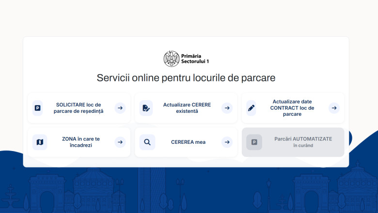 Înscriere online pentru parcările de reședință, Sector 1 1 primaria sectorului 1 introduce inscrierea online pentru parcarile de resedinta cum pot fi depuse cererile 69a5b4f871bb0