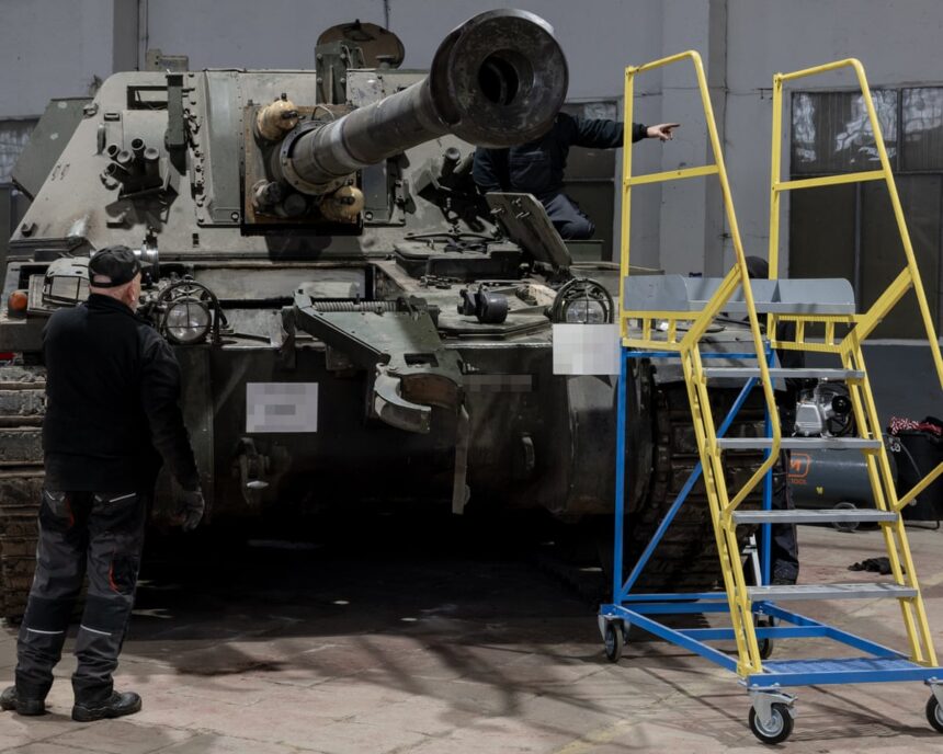 revealed the ukrainian facility where uk engineers help fix vital weapons 69acb51465857