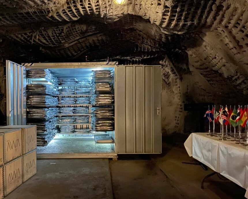 the worlds memory why nigeria is burying its history under a mountain in svalbard 69bb85438bd9b